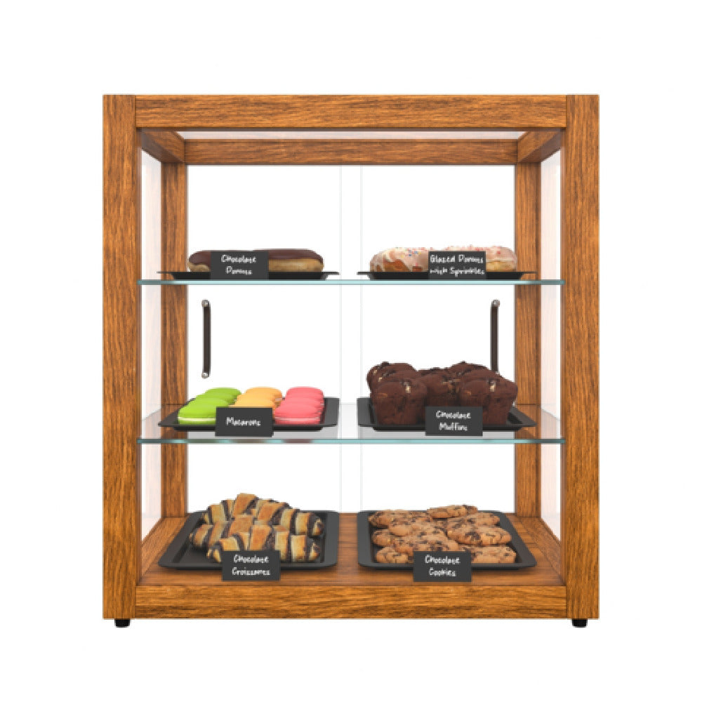 Koolmore KM-BDW-20L - Bakery Display Case, 18"W X 12.5"D X 18.8"H, 2.5 Cu. Ft.