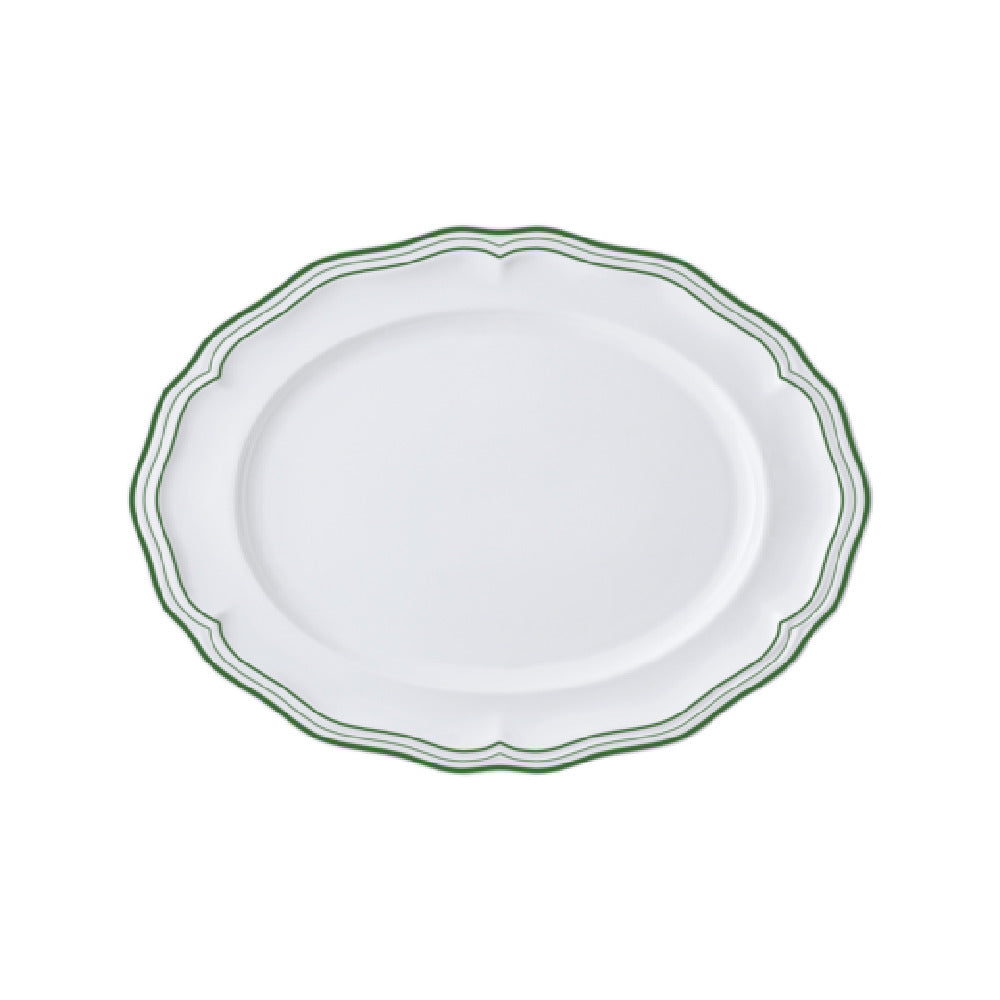 Steelite 62585FP818 Oval Platter 9.0" X 6.75" X 0.875" Adelina