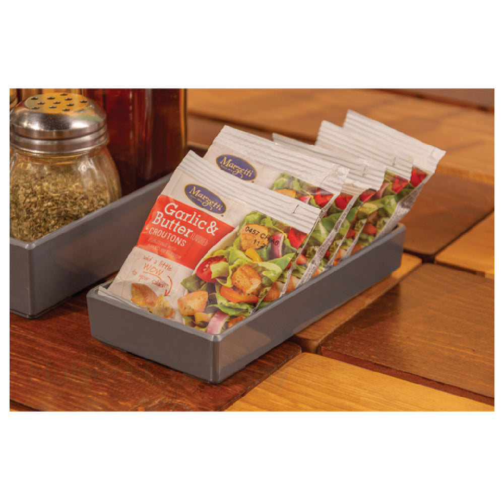 Hubert 22701 - Tray, 6-3/4"L X 3-1/4"W X 1-1/8"H, Rectangular