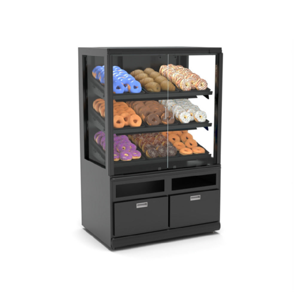 Hussmann DPPGP-38-58M - Delight Ambient Bakery Display Case, 38" W, 58" LED Canopy & Shelf Lighting