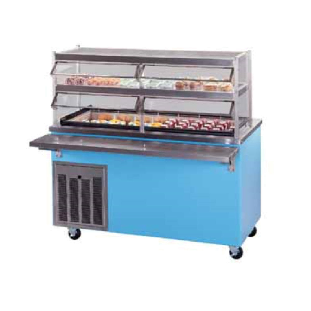 Piper Products R2-CI - Reflections Ice Cooled Cold Food, (2) Pan Size, 36"L X 30"W X 36"H