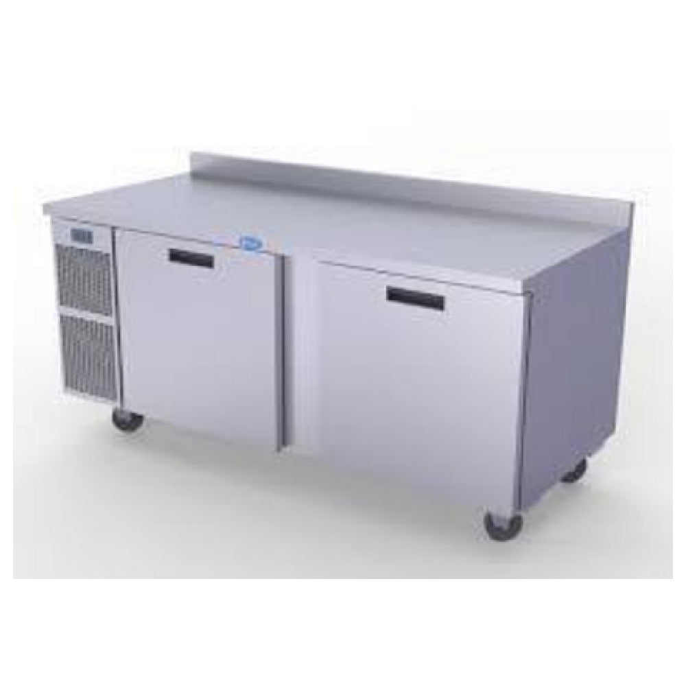 Randell 9235-290 Refrigerated Counter/Work Top Reach-in Two-section