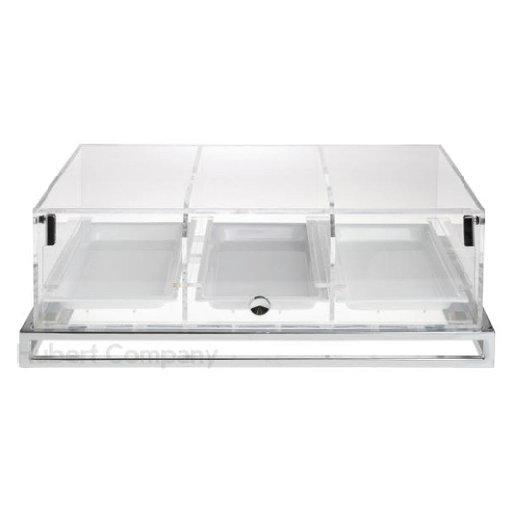 Hubert 74617 - Cerve Collection Pastry Display, 22-5/16"L X 14-15/16"W X 8-3/8"H