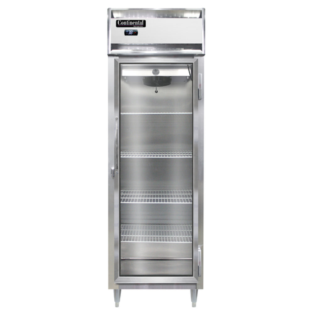 Continental Refrigerator D1RSNGD Designer Line Refrigerator Reach-in One-section