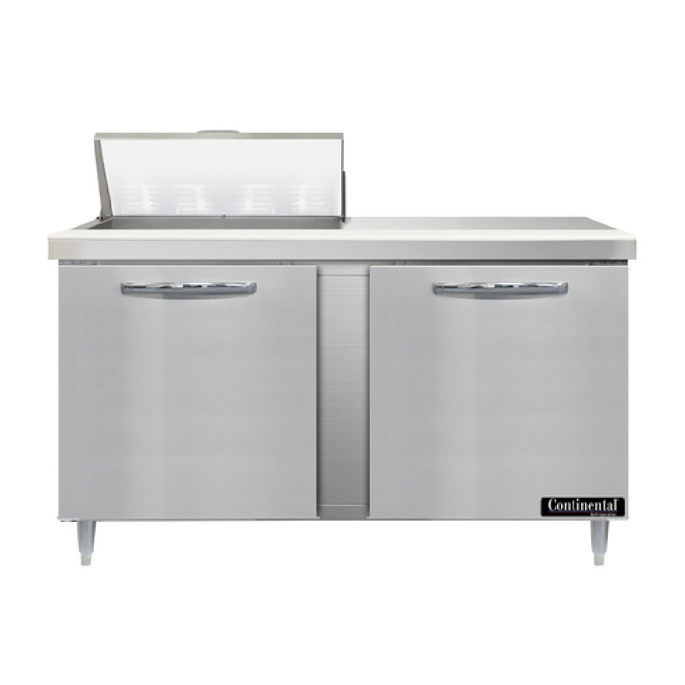 Continental Refrigerator D60N8 Designer Line Sandwich Unit 60"W Two-section