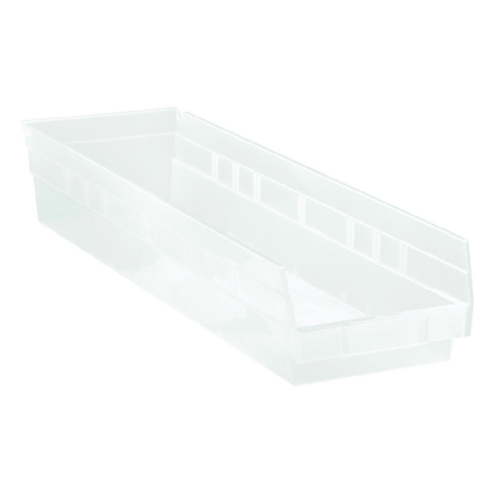 Quantum QSB106CLCS - Economy Shelf Bin, Nesting, 6-5/8"W X 23-5/8 "L X 4"H