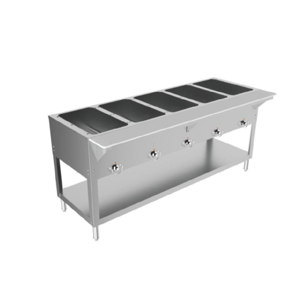 BK Resources ST-5 Steam Table Electric 5-pan Open Well Design