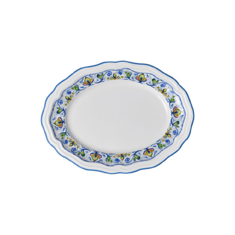 Steelite 62560FP818 Oval Platter 9.0" X 6.75" X 0.875" Adelina