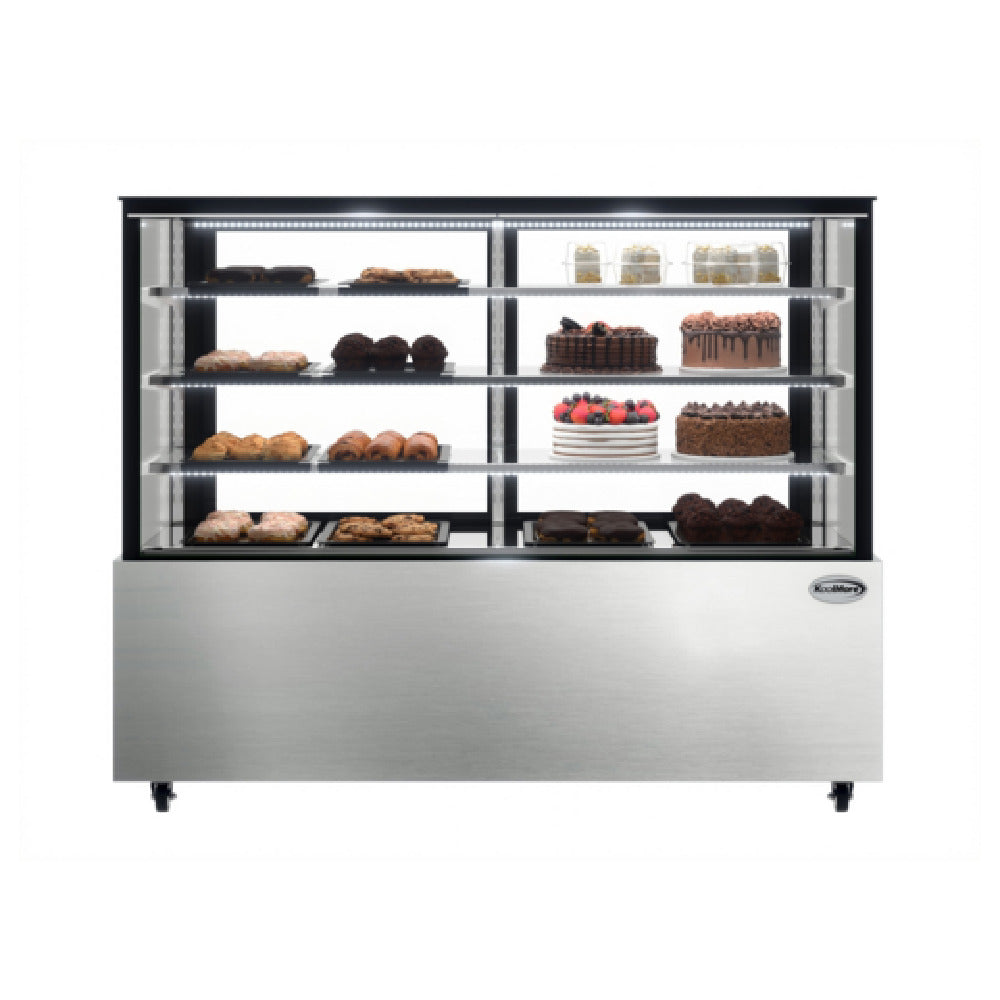 Koolmore RBD30C - Bakery Display Case For Cakes, Refrigerated, 71"W