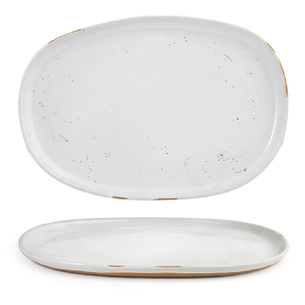 FOH DOS033BEP21 Artefact™ Plate 13" X 9" Oval