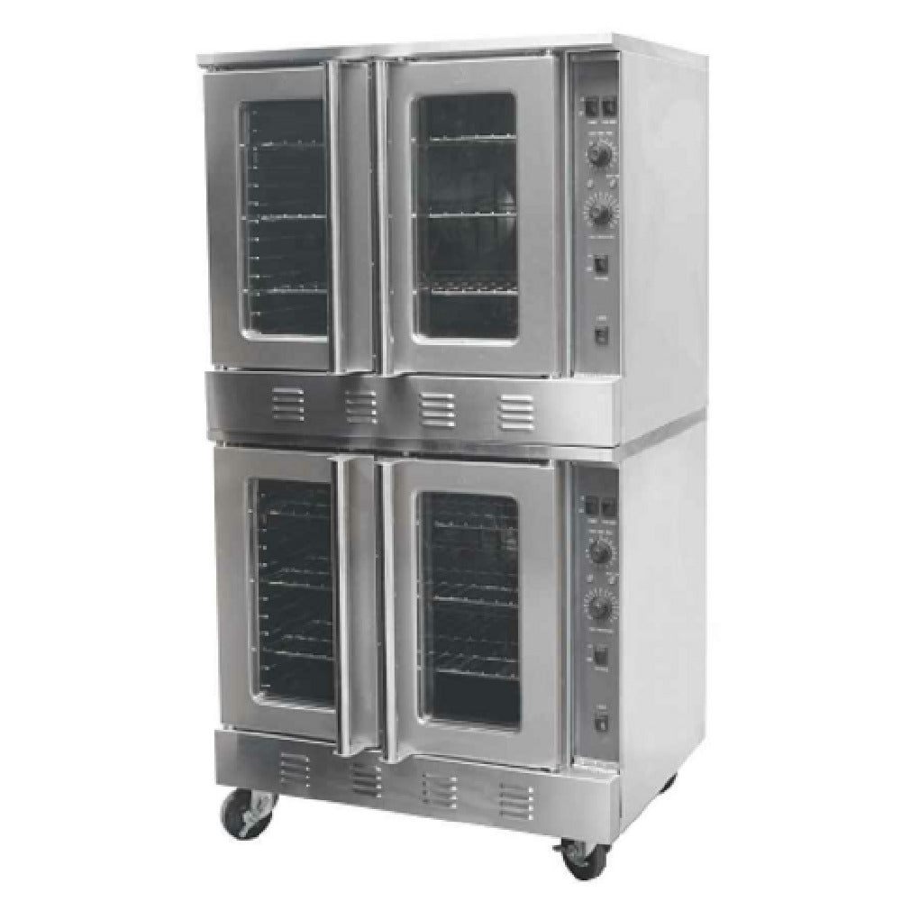 Sapphire Manufacturing SE-CO2D NG/LP Sapphire Convection Oven Gas Double-deck