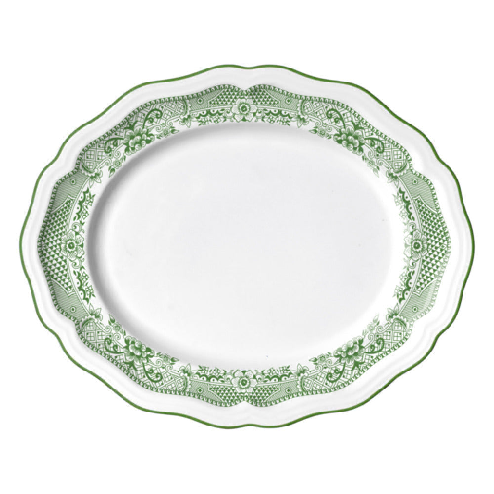 Steelite 62566FP817 Oval Platter 13.0" X 10.5" X 1.0" Adelina