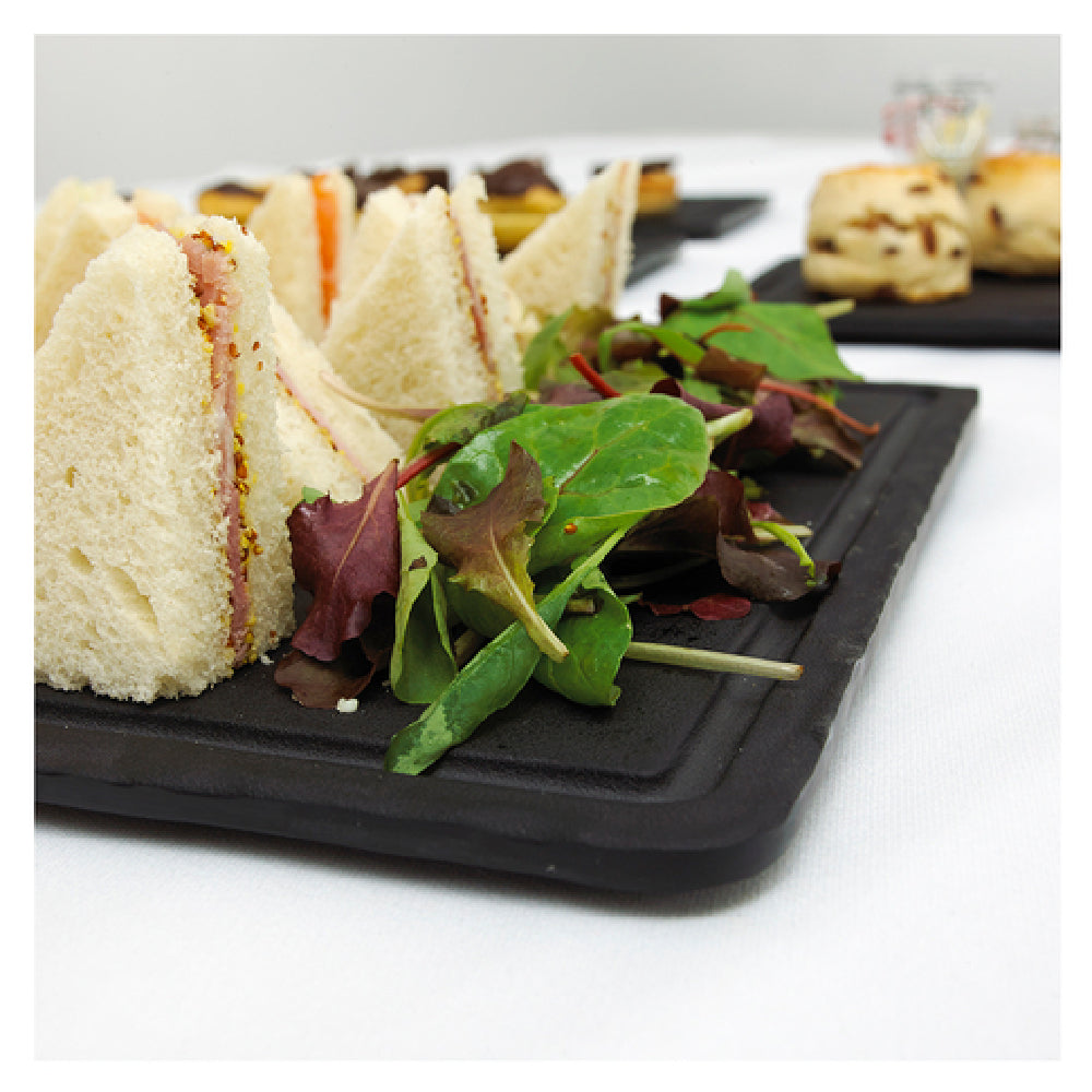 Bauscher Hepp TBST9813 - Stone Effect Collection Platter, GN 1/3 Size, 12-3/4"L X 7"W X 1/2"H