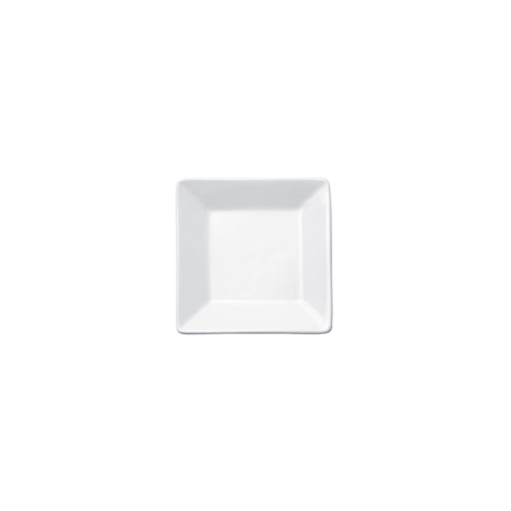 Winco RPS-4 Royalsquare Plate 4"L X 4"W X 1/2"H