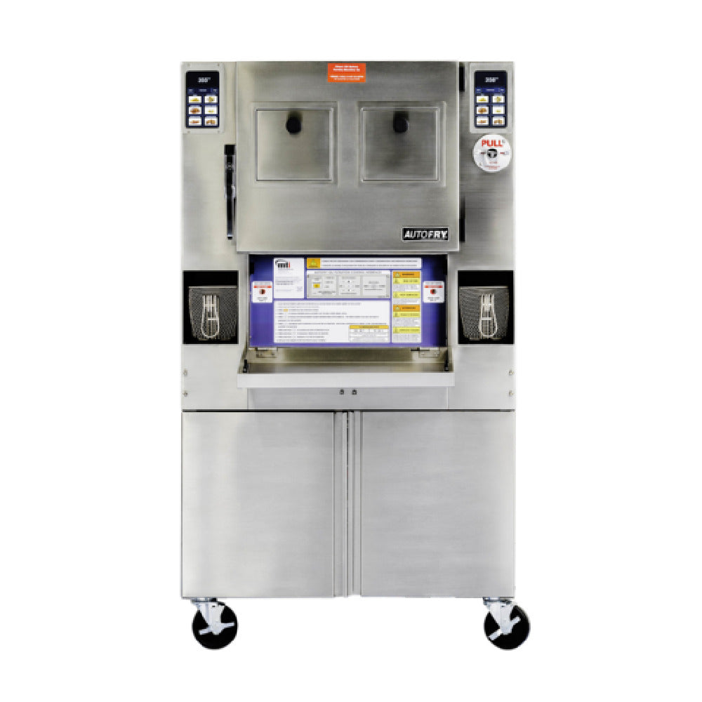 Motion Technology Inc. MTI AUTOFRY MTI-40E PRO AutoFry Ventless Fryer Electric Floor Model