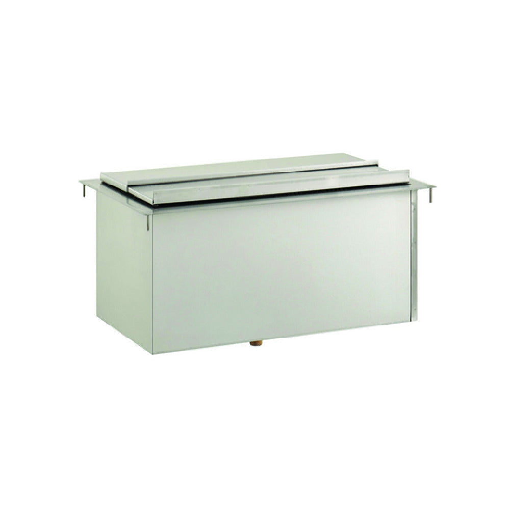 Hubert 32L-003 - Kratos Insulated Drop-In Ice Bin With Slide Cover, 18"x30"