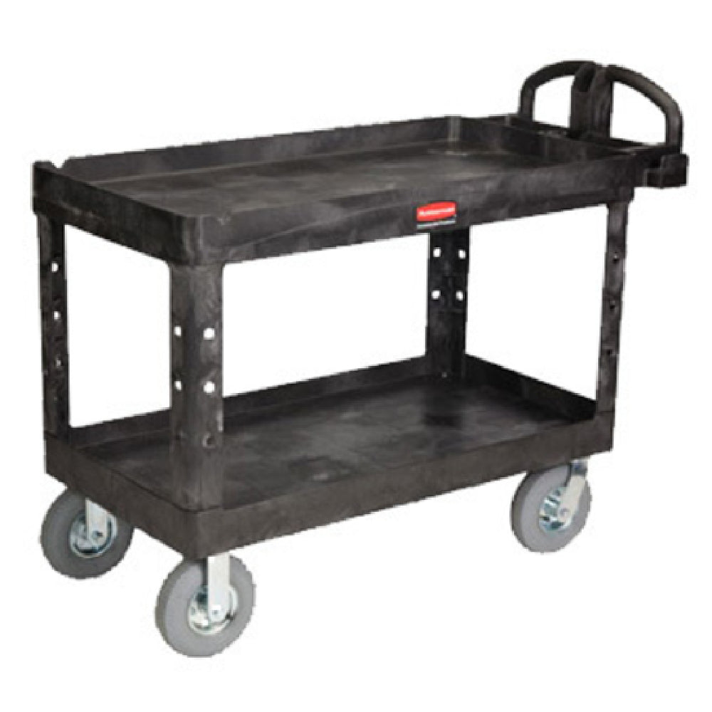 Rubbermaid FG454610BLA - Heavy Duty Utility Cart, 55"L X 26"W X 33-1/4"H, 750 Lb. Total Capacity