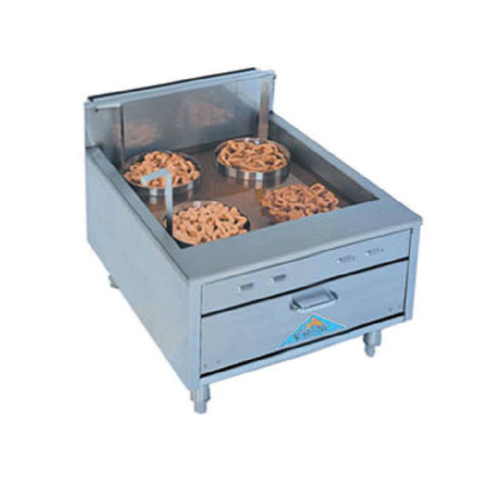 Comstock-Castle 2923SF Flat Bottom Funnelcake-Doughnut Fryer Countertop Gas