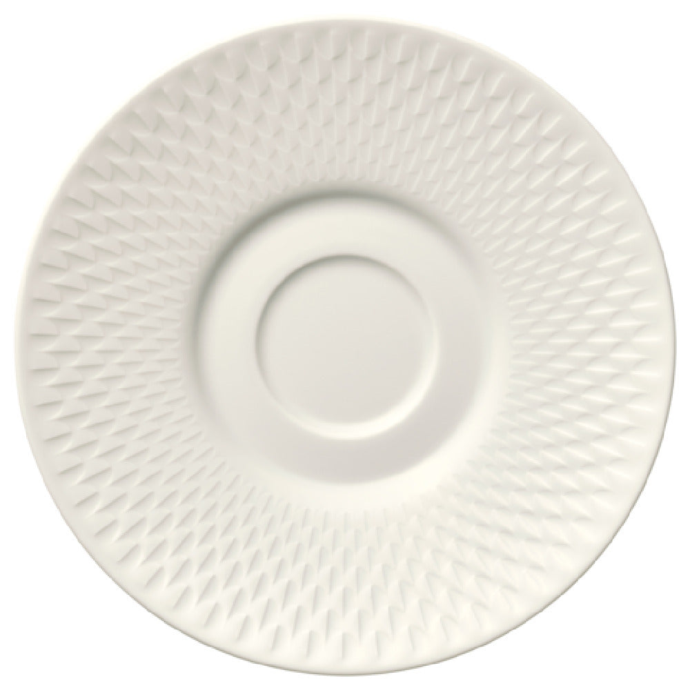 Bauscher Hepp 697185 - Saucer, 6.7" Dia., Dual Well