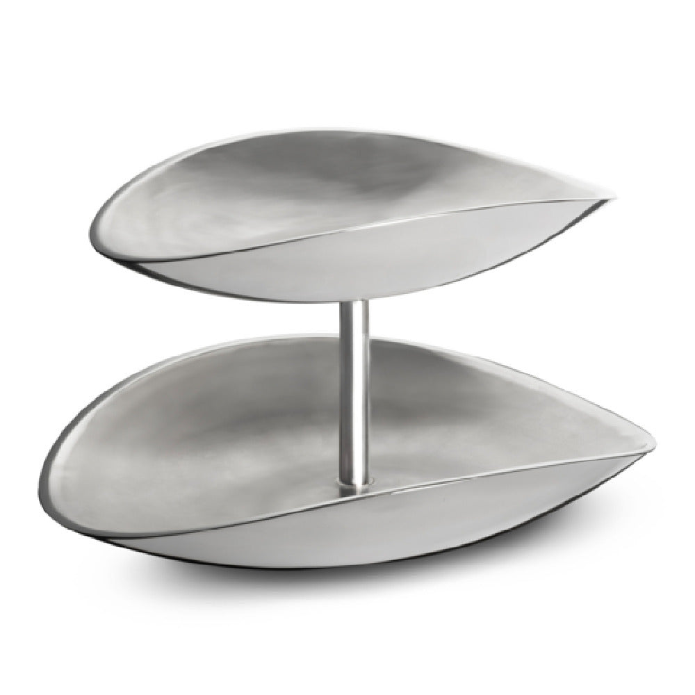 Bon Chef 61370-69 Petalo Seafood Tower 2-tier Double Wall