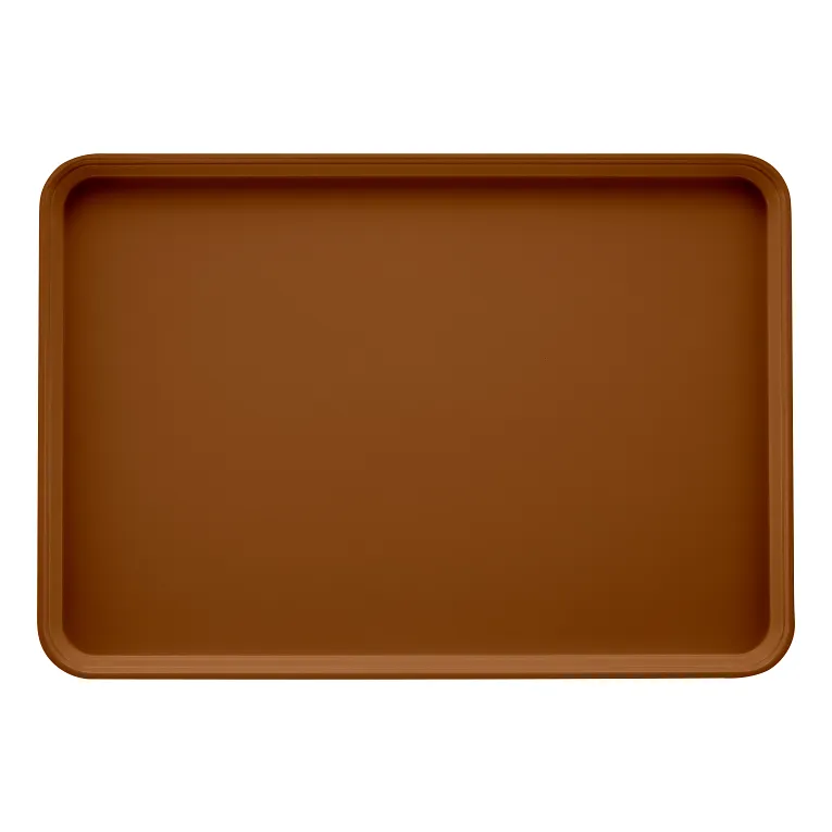 Cambro 2025508 Camtray® Rectangular 20-3/4" X 25-9/16" Suede Brown