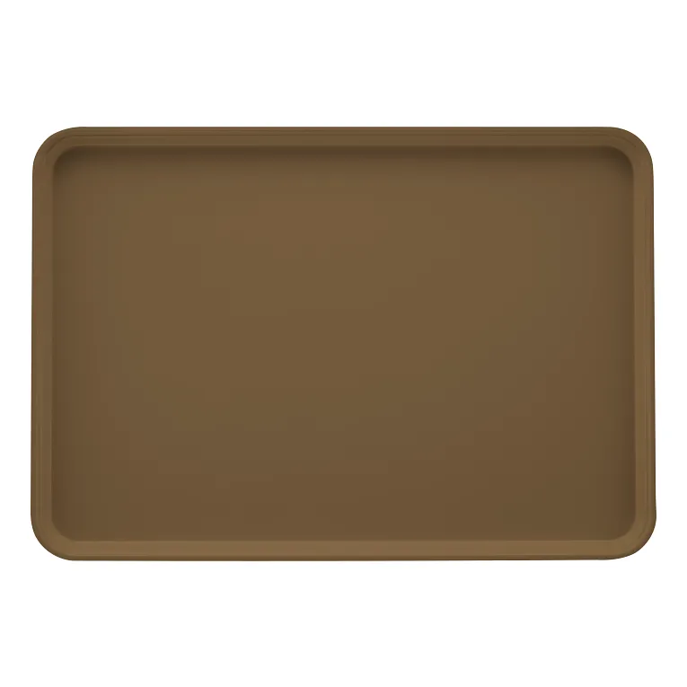 Cambro 2025513 Camtray® Rectangular 20-3/4" X 25-9/16" Bay Leaf Brown
