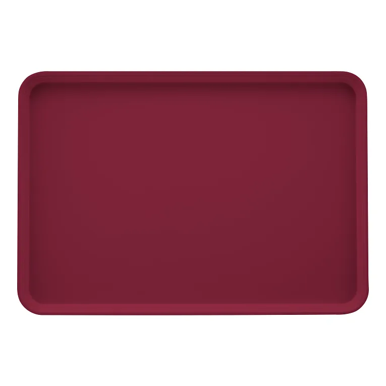 Cambro 2025522 Camtray® Rectangular 20-3/4" X 25-9/16" Burgundy Wine