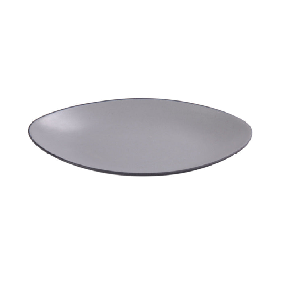 Yanco BM-211 Birmingham Plate 11-1/2"L X 7"W X 1-1/4"H Oval