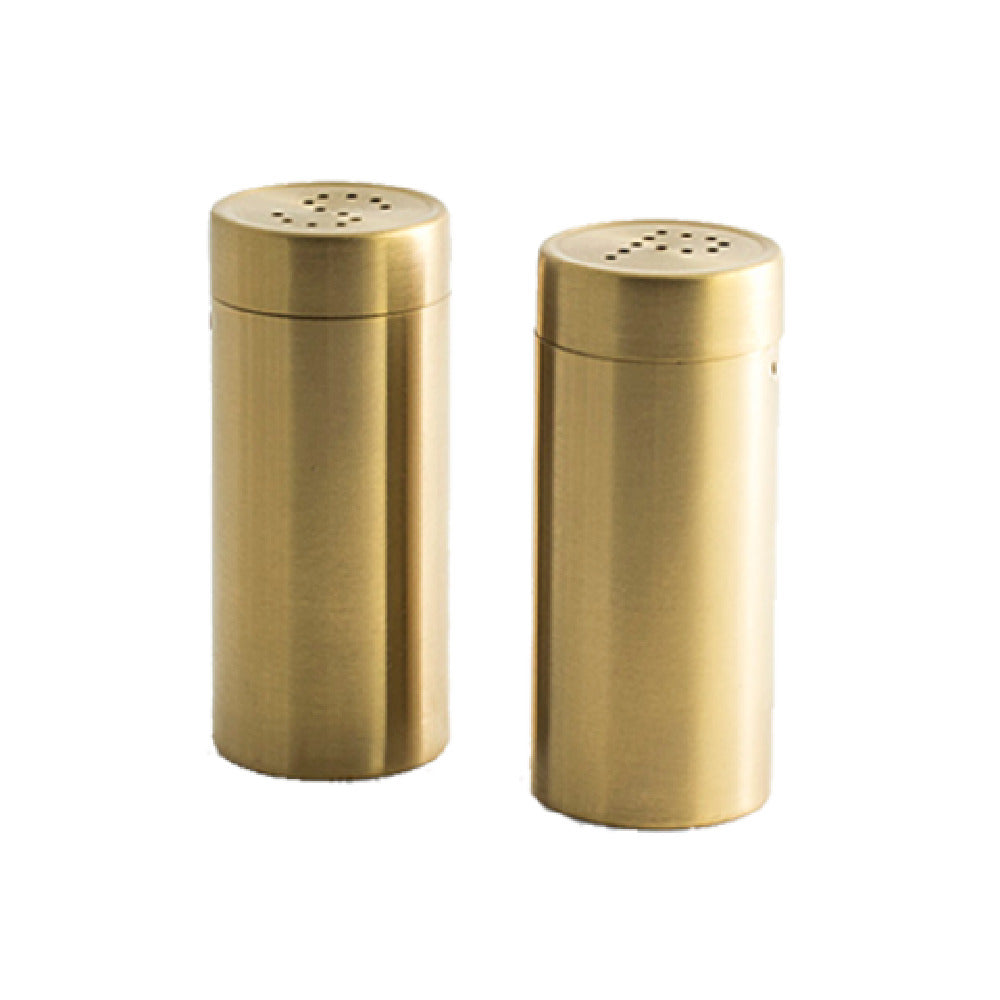 FOH TSP012GOS22 Serving Accessories Salt And Pepper Set 2-1/2 Oz. 1" Dia. X 3"