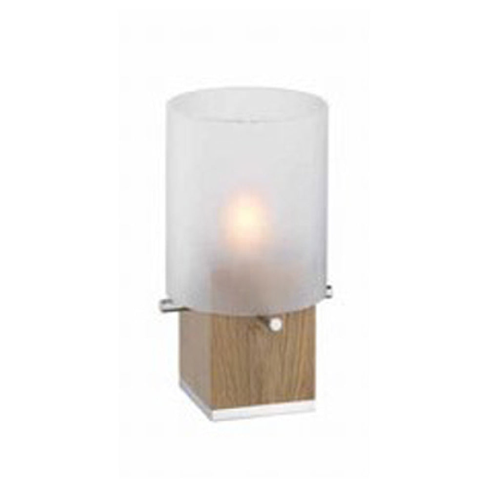 Bauscher Hepp 55.0075.6140 - Table Lamp, 2-1/2"W X 2-1/2"D X 7-1/2"H, Small
