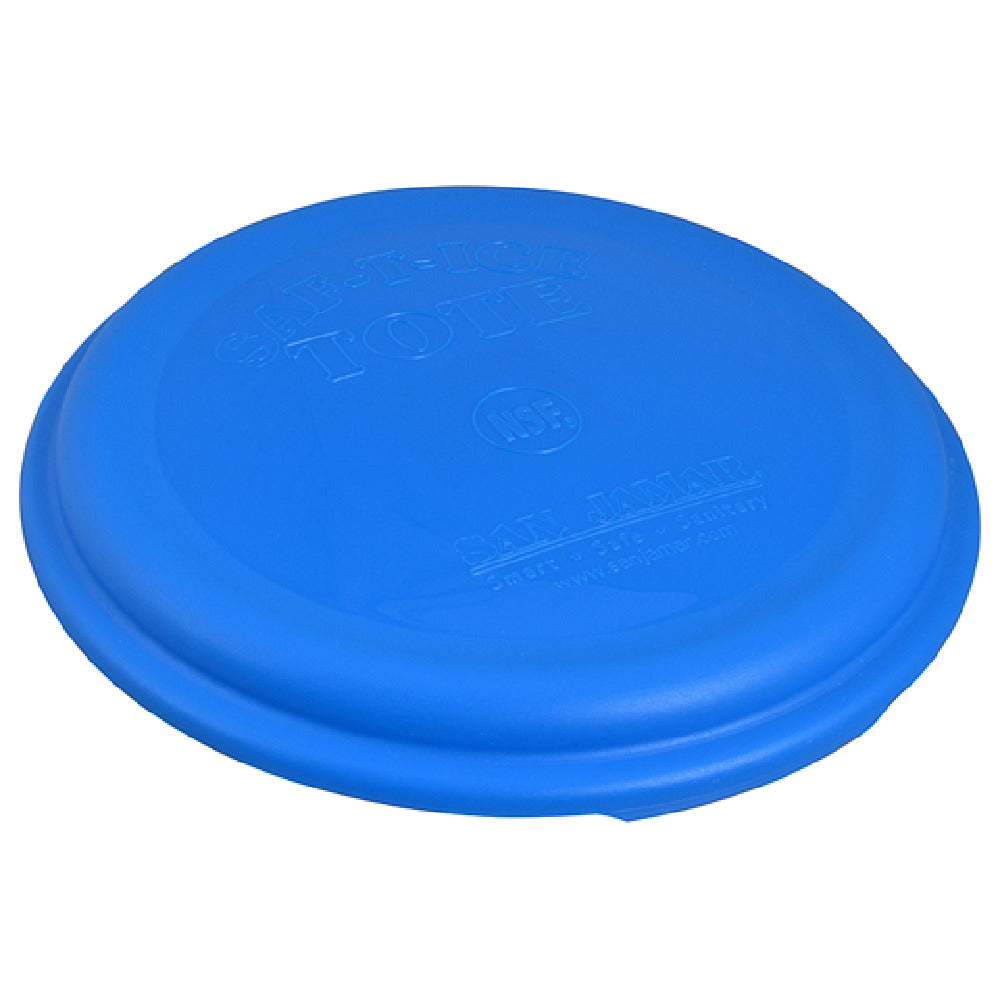 Franklin Machine Products 150-6137 San Jamar® Ice Carrier Lid 9-1/4 Dia. Blue Plastic