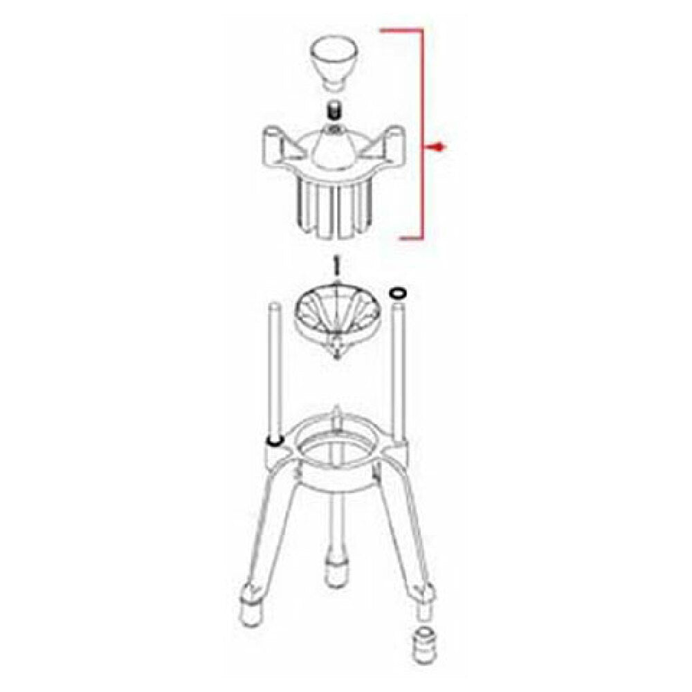 Redco 2322 Head (6 Section W/knob)