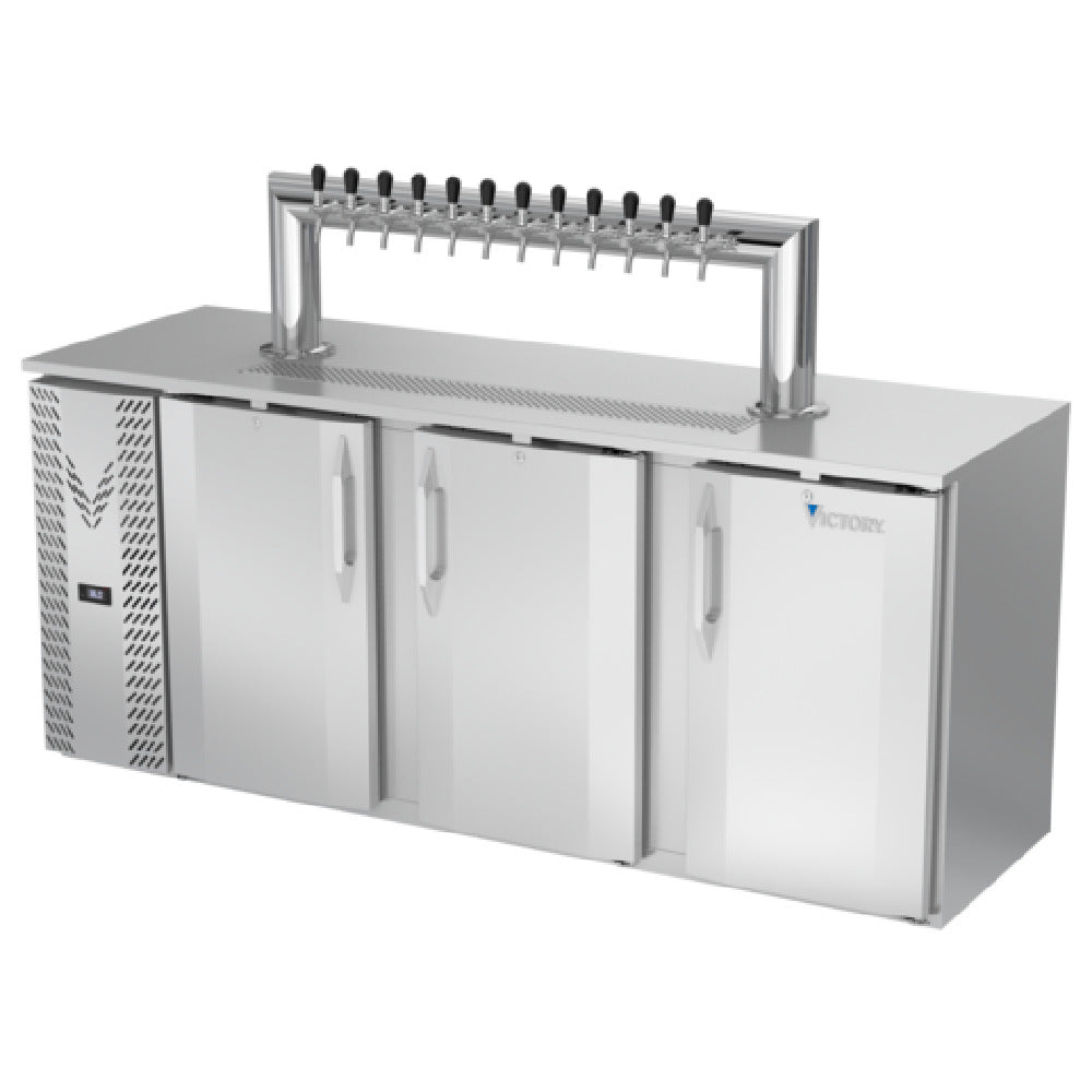Victory VDDN78HC-S-12T - Direct Draw Dispenser 78"W X 26-1/8"D X 49-7/8"H, 21.686 Cu. Ft.