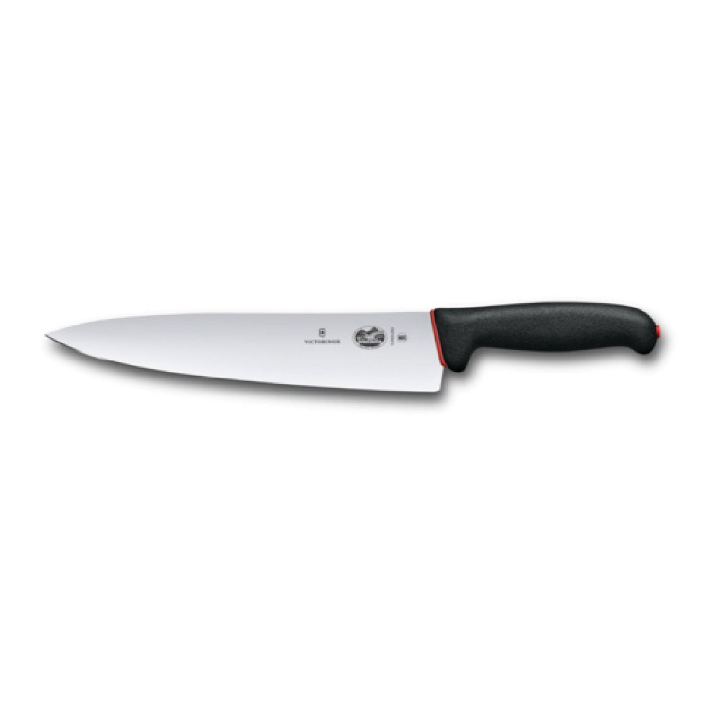 Victorinox Swiss Army 5.2003.25D - Chef's Knife, 10" Blade, Black/red Dual Grip
