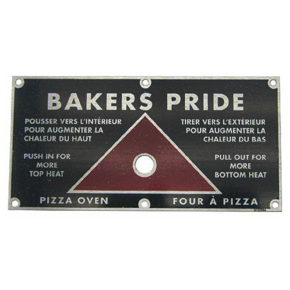 Bakers Pride AS-U1224A Plate