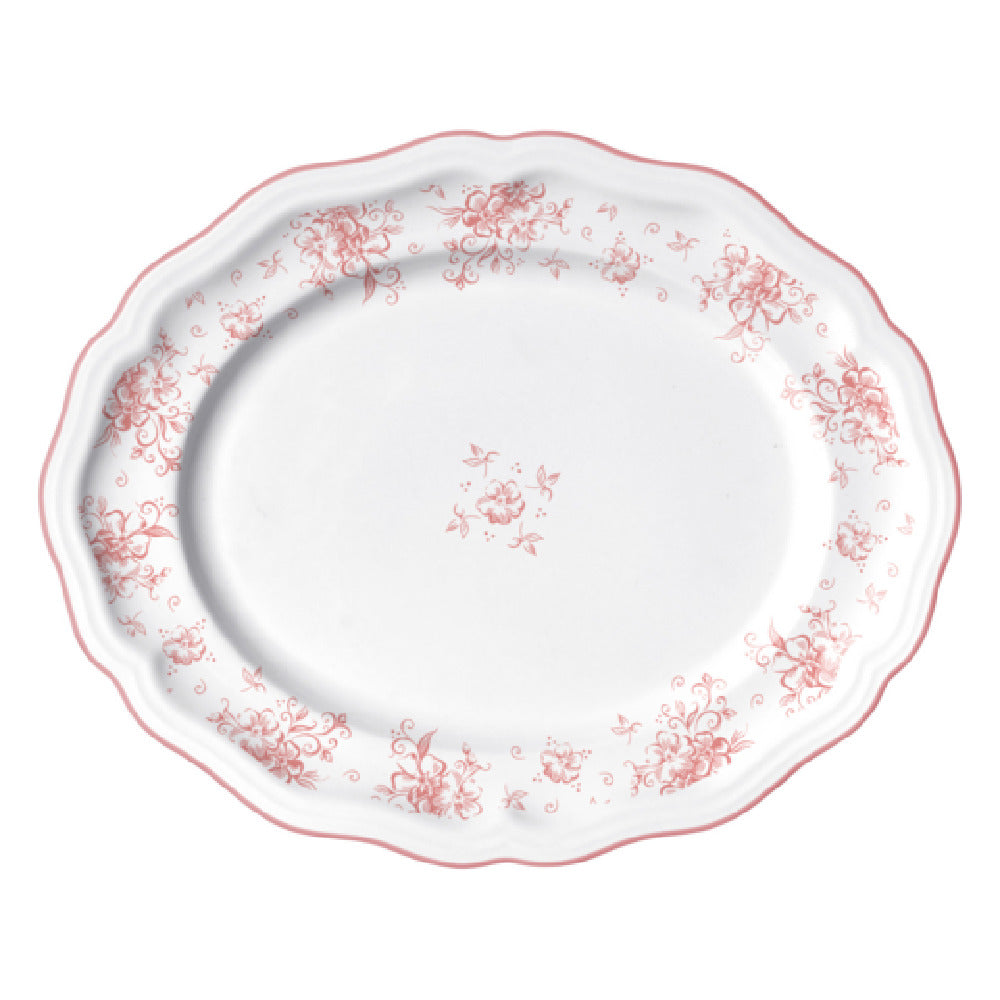 Steelite 62556FP817 Oval Platter 13.0" X 10.5" X 1.0" Adelina