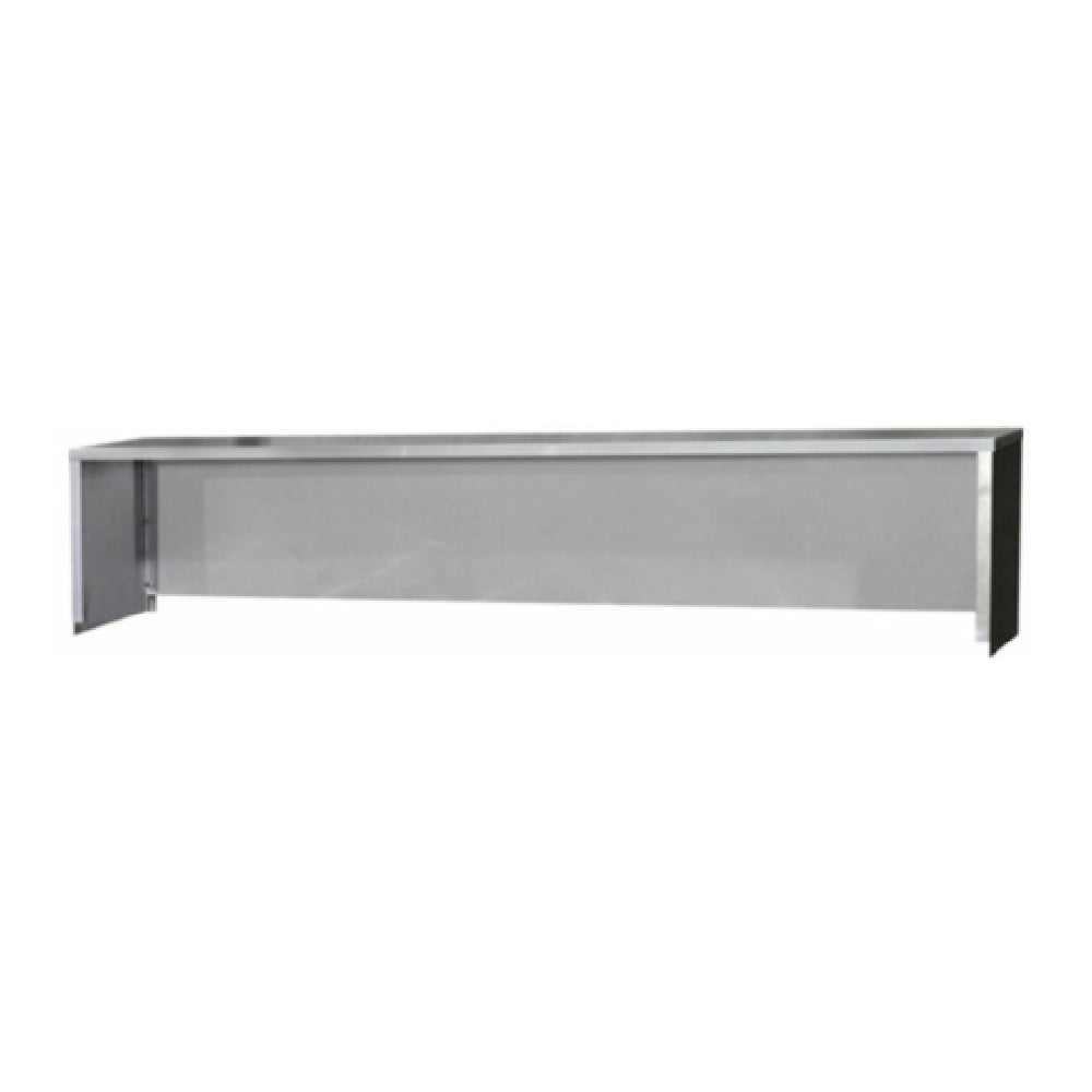 Hubert 28W-117 - Kratos® 57" Overshelf For Kratos 4 Well Electric Steam Tables, Fits Kratos Models #28W-111 And #28W-112