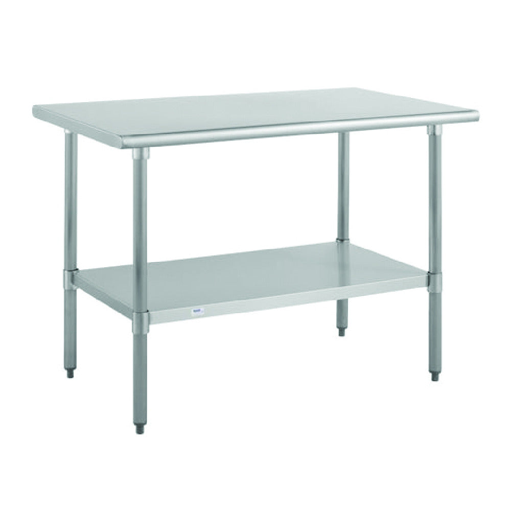 Hubert 82037 - Kratos Worktable, 30"x48", With Undershelf