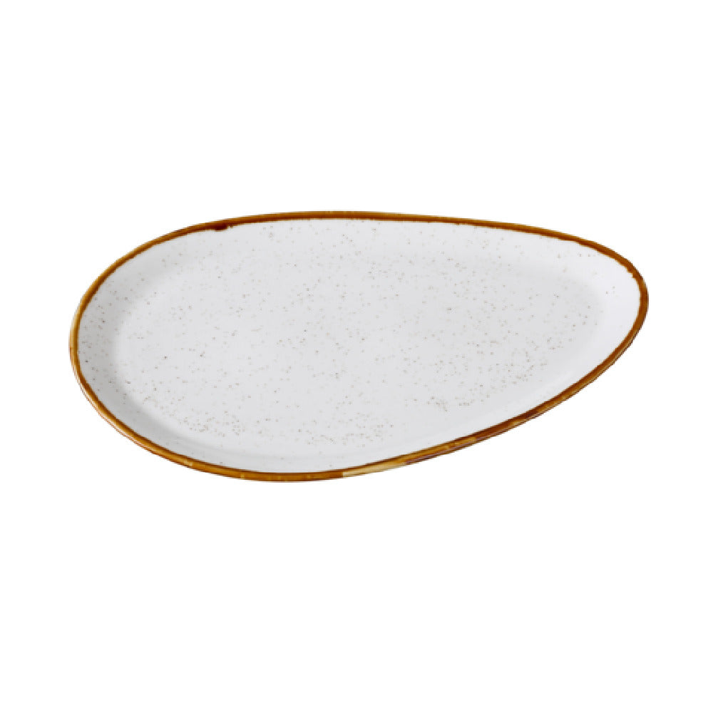 Yanco GL-214 Glory Plate 13 7/8"W X 93/4"D X 7/8"H Oval