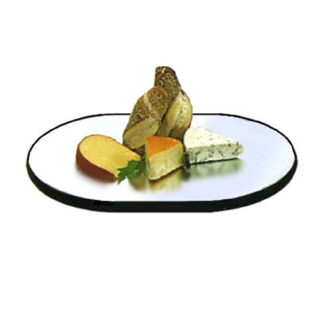 Geneva 264 Mirror Tray Oval 16" X 32"