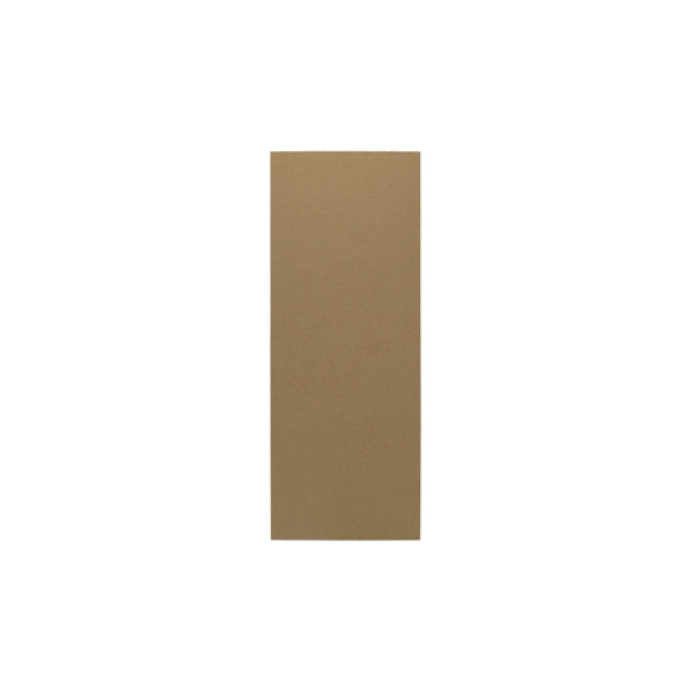 Risch CHIP 4.25X11 4 1/4 X 11 Brown And Rigid Hardboard Menu Stiffener Made For All Clear Vinyl And Deluxe Sewn Menu Covers