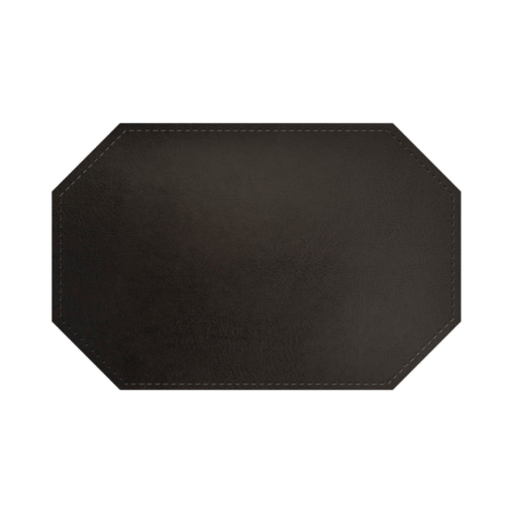Risch TABLEMATOCT-TAM 17X11 Tamarac Light-grain Faux-leather Table Mat (specify Color)