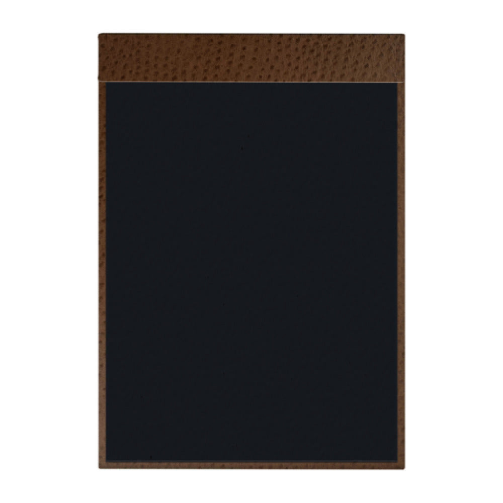 Risch MMB-CH 11X17 Chesterfield Hardback Ostrich Texture Faux-leather Magnetic Menu Board (specify Color)
