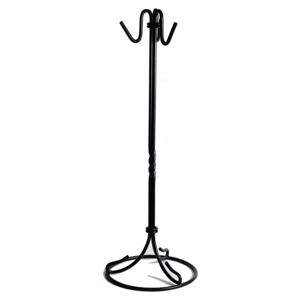 Orion Trading & Design I2232-B Handbag Stand / Coat Rack 8" Dia. Disc Base X 40" Tall