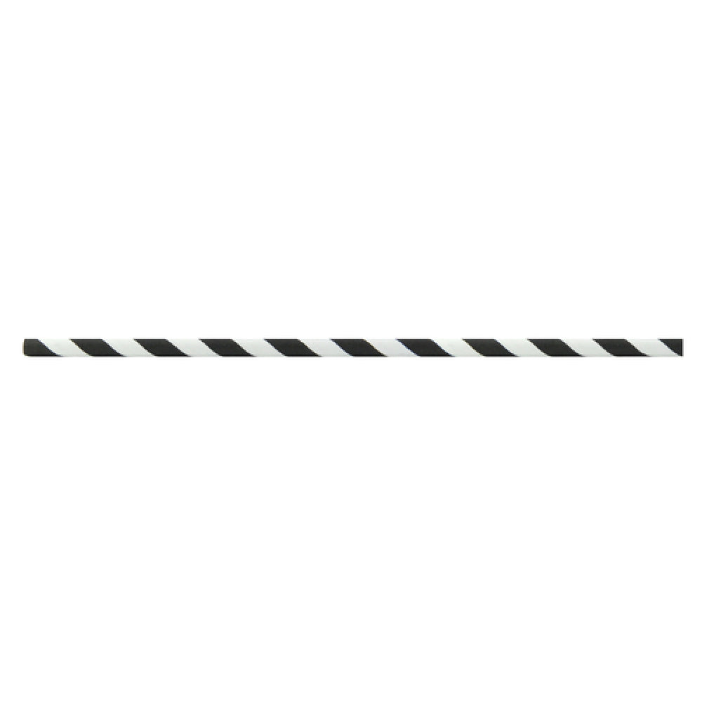 PacknWood 210CHP19BLACK - Eco Straws, 0.2" Dia. X 7.75"L, Coated With Beeswax