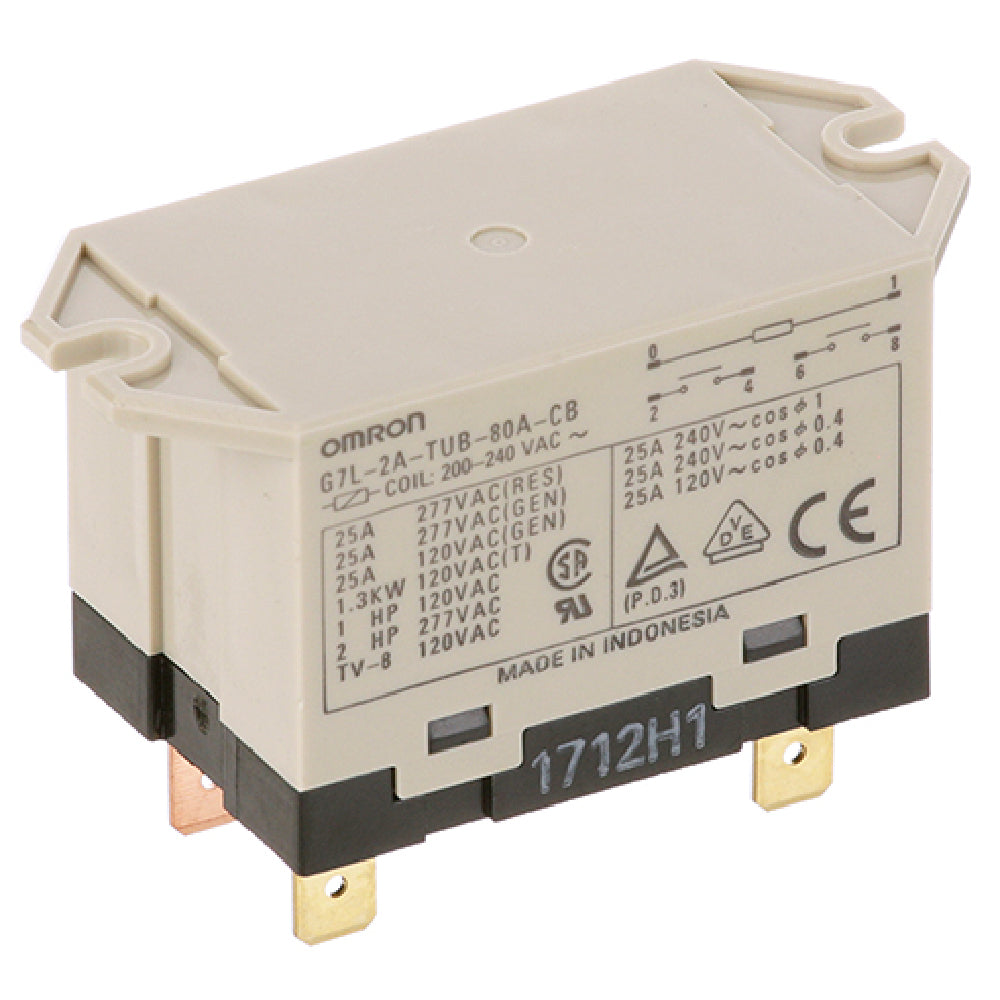 Amana 12492202 Relay (25a 240 Vac)