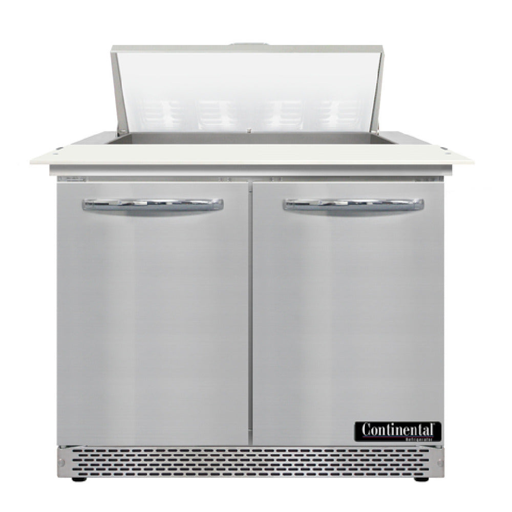 Continental Refrigerator D36N8C-FB Designer Line Sandwich Unit Front Breather