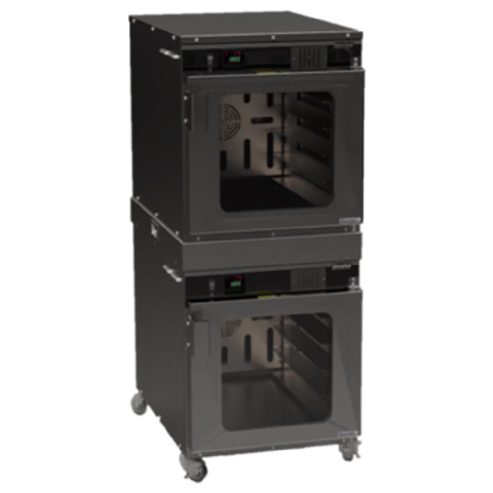 Resfab RM-5PUW-2 Heated Holding Cabinet Double Stack (5) 18" X 26" Sheet Pans Or (10) 18" X 13" Half-size Sheet/biscuit Pans Per Cabinet