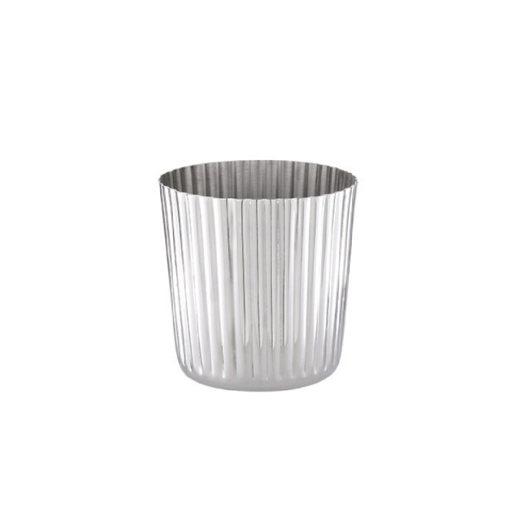 American Metalcraft FFFL37 Fry Cup Stainless Steel Fluted