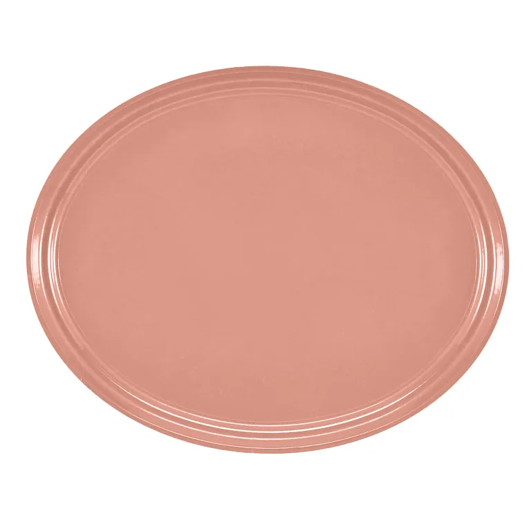 Cambro 2500409 Serving Camtray® Oval 19-1/4" X 24" Blush